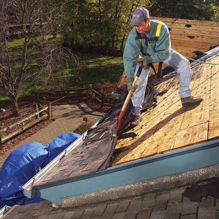 How To Tear Off Roof Shingles